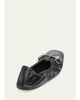 Gucci Prima Leather Ballerina Flats - 2