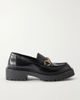 GUCCI Rhody Horsebit-embellished leather loafers - 1