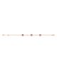 Gucci Women's 18K Rose Gold & 0.05 TCW Diamond Logo Charm Bracelet - 4