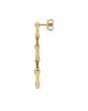 Gucci Women's 18K Yellow Gold Horsebit Triple-Drop Earrings - 3