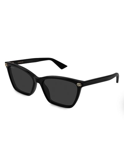 Gucci Women's 56MM Tortoiseshell Cat-Eye Sunglasses