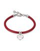 Gucci Women's Blind For Love Sterling Silver & Leather Heart Charm Bracelet - 1
