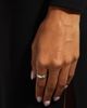 Gucci Women's Blind for Love Sterling Silver Band Ring - 2