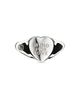 Gucci Women's Blind For Love Sterling Silver Heart Signet Ring - 2