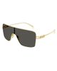 Gucci Women's Block Bending 99MM Shield Sunglasses - 4
