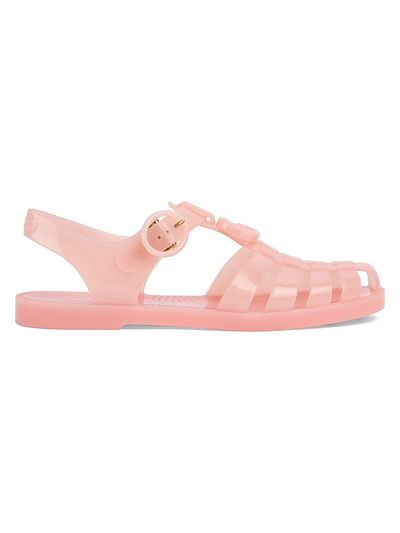 Gucci Women's Cut-Out Jelly Fisherman Sandals