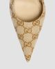 Gucci Women's Donna 80MM Embellished GG Slingback Pumps - 4