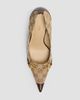 Gucci Women's Donna 80MM GG Canvas Pumps - 5
