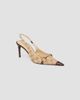 Gucci Women's Donna 80MM GG Canvas Slingback Pumps - 2