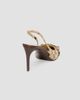 Gucci Women's Donna 80MM GG Canvas Slingback Pumps - 3