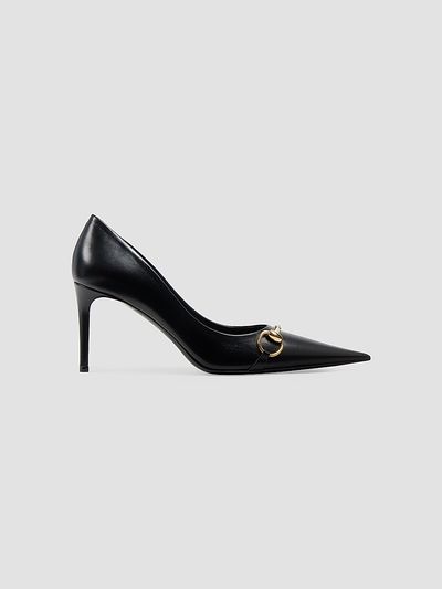 Gucci Women's Donna 80MM Leather Pumps