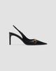Gucci Women's Donna 80MM Leather Slingback Pumps - 1