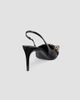 Gucci Women's Donna 80MM Leather Slingback Pumps - 3