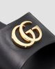 Gucci Women's Double G Leather Sandals - 5