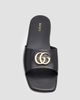 Gucci Women's Double G Leather Sandals - 6