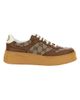 Gucci Women's GG Canvas & Leather Low-Top Sneakers - 5