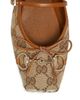Gucci Women's GG Canvas Horsebit Ballet Flats - 5