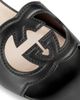Gucci Women's GG Cut-Out Leather Slides - 7