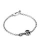 Gucci Women's GG Key Sterling Silver Bracelet/6.7" - 5