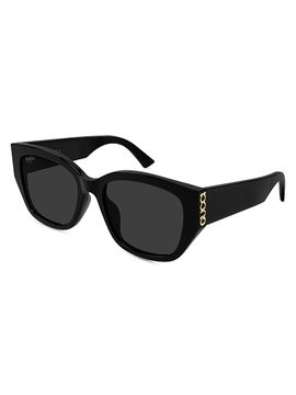 Gucci Women's Gucci On Side 55MM Round Sunglasses
