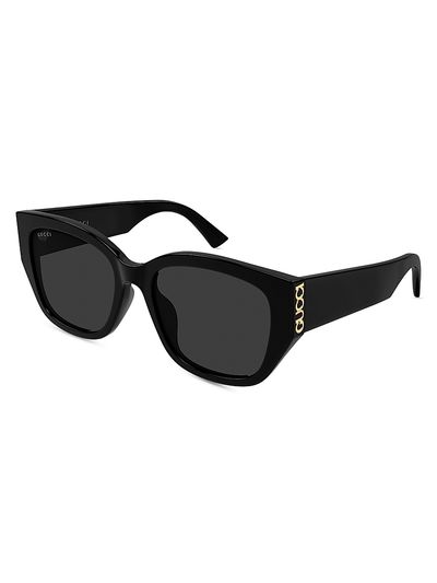 Gucci Women's Gucci On Side 55MM Round Sunglasses