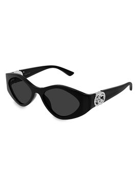 Gucci Women's Hailey 52MM Oval Sunglasses