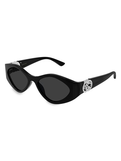 Gucci Women's Hailey 52MM Oval Sunglasses