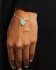 Gucci Women's Heart Charm Sterling Silver Bracelet - 2