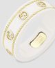 Gucci Women's Icon Ring in Yellow Gold and Zirconia - 4