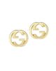 Gucci Women's Interlocking G 18K Yellow Gold Stud Earrings - 4