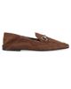 Gucci Women's Jordaan Suede Bit Loafers - 6