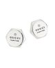 Gucci Women's Logo-Engraved Sterling Silver Stud Earrings - 1