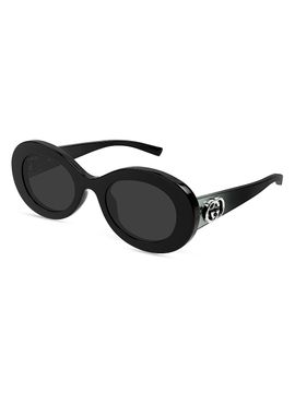 Gucci Women's Montecarlo 51MM Oval Sunglasses