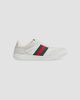 Gucci Women's Screener Side-Striped Low-Top Sneakers - 6