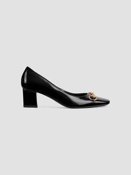 Gucci Women's Signora 50MM Patent Leather Pumps