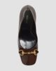 Gucci Women's Signora 85MM Patent Leather Pumps - 5