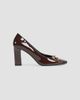 Gucci Women's Signora 85MM Patent Leather Pumps - 6