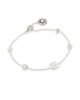 Gucci Women's Sterling Silver & Mother-Of-Pearl GG Marmont Charm Bracelet/6.7" - 1