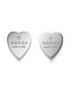 Gucci Women's Sterling Silver Heart Earrings - 3