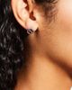Gucci Women's Stud Earrings With Interlocking G Motif in Aged Sterling Silver - 2