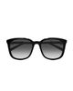 Gucci Women's Through Horsebit 56MM Square Sunglasses - 2