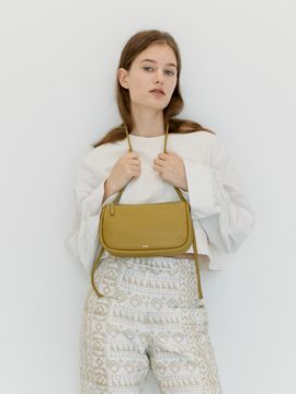 gu_de Bella Crossbody Bag - Olive Oil