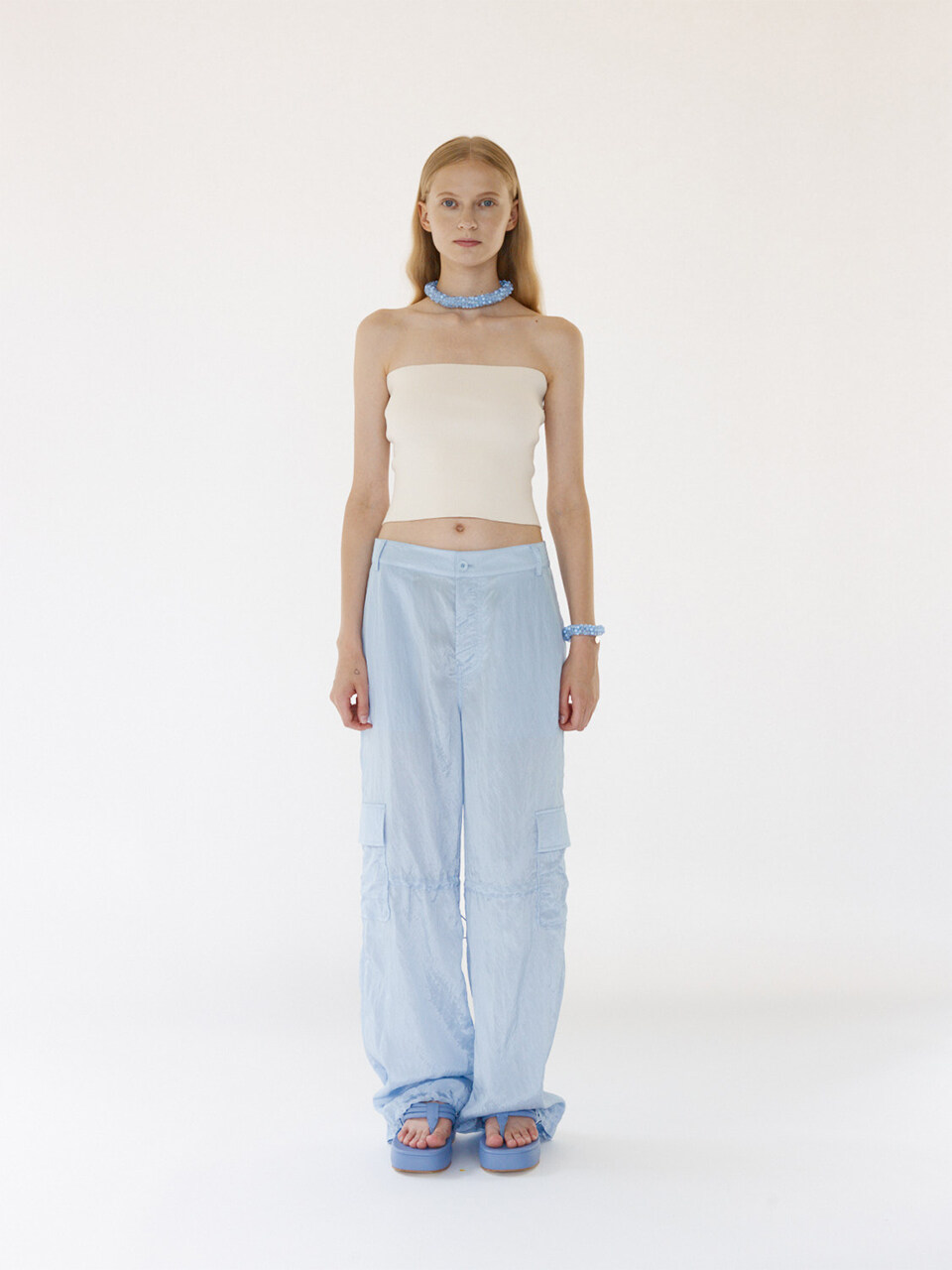 gu_de Bobby Cargo Pants - Baby Blue
