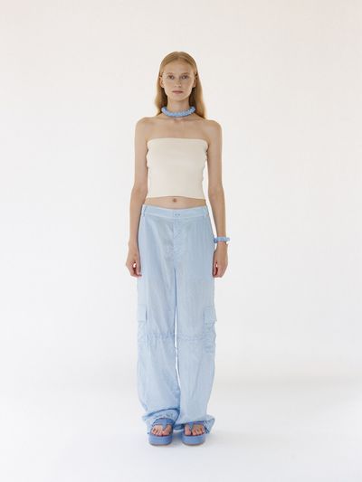 gu_de Bobby Cargo Pants - Baby Blue