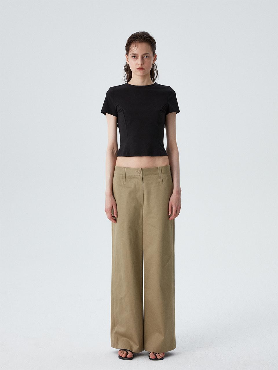 gu_de Cotton Relaxed Fit Pants