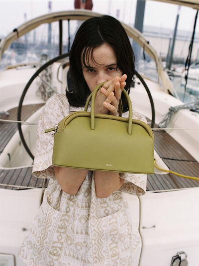 gu_de Elba Tote Bag - Olive Oil