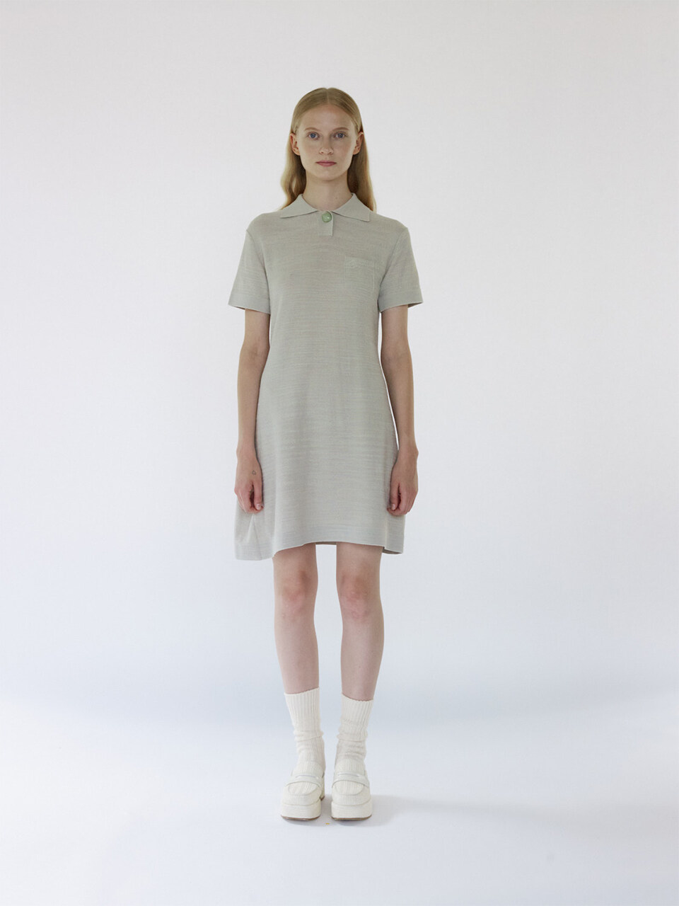 gu_de Emily Knit Mini Dress - Jade