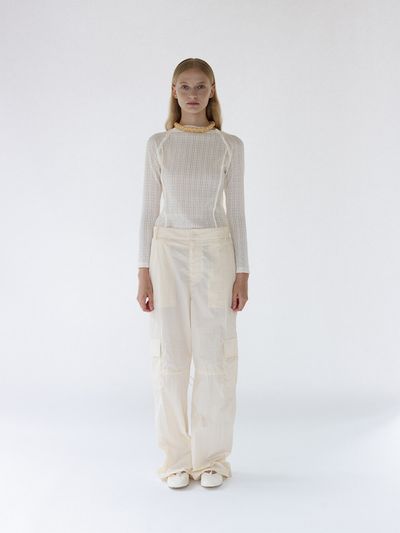 gu_de Lumi Lace Blouse - Vanilla