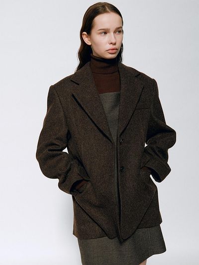gu_de Wool Blend Tailored Luka Jacket