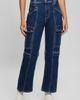 GUESS GUESS '80s High Waist Crop Cargo Jeans - 1